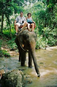 На слонах по джунглям Самуи