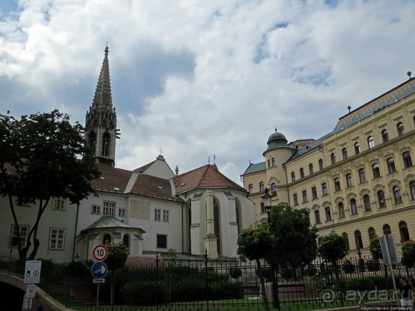 Братиславкие картинки: пешеходная зона старого города