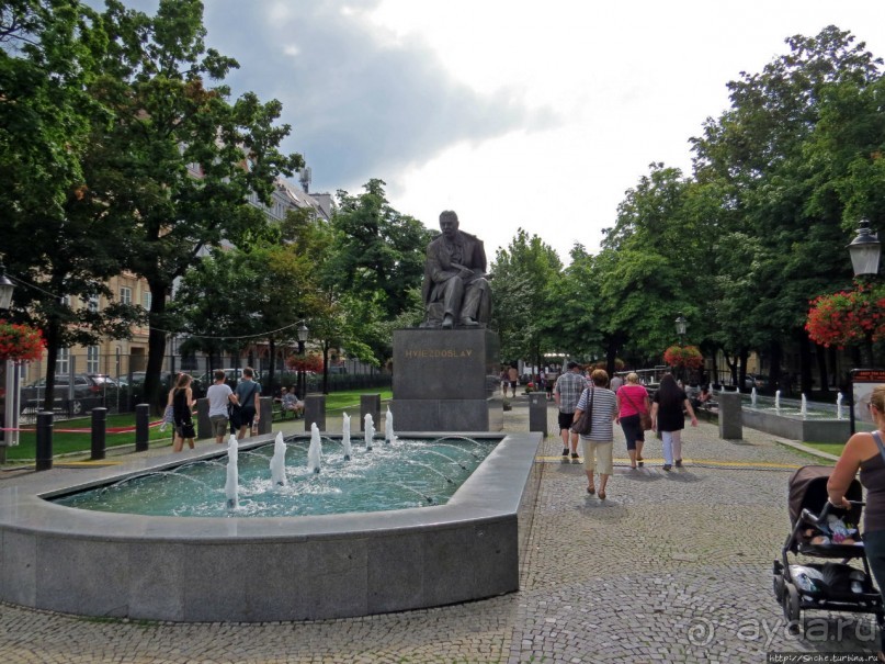 Братиславкие картинки: пешеходная зона старого города