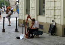 Братиславкие картинки: пешеходная зона старого города