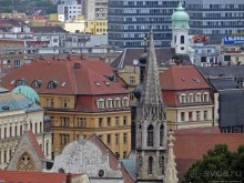 Братиславкие картинки: пешеходная зона старого города