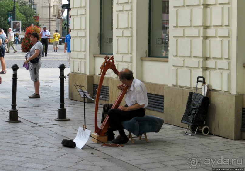 Братиславкие картинки: пешеходная зона старого города