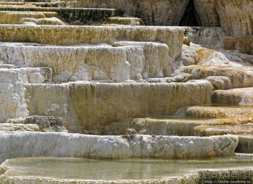 Мамонтовый источники - нижняя площадка. "Палец дьявола"