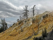 Мамонтовый источники - нижняя площадка. "Палец дьявола"