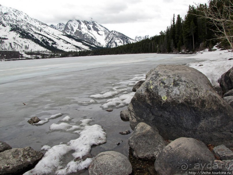 String Lake - наша последняя остановка в Гранд-Тетоне