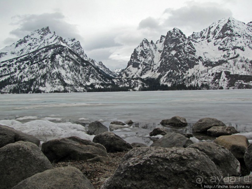 String Lake - наша последняя остановка в Гранд-Тетоне