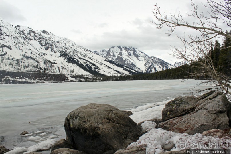 String Lake - наша последняя остановка в Гранд-Тетоне