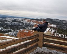 Yovimpa Point -конечная нац. парка, дальше только небо