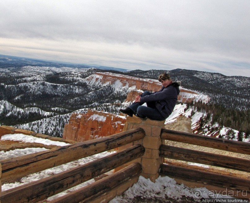 Yovimpa Point -конечная нац. парка, дальше только небо
