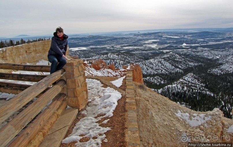 Yovimpa Point -конечная нац. парка, дальше только небо