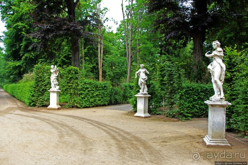 Мраморные скульптуры дворцово-паркового комплекса Потсдама