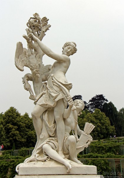 Мраморные скульптуры дворцово-паркового комплекса Потсдама