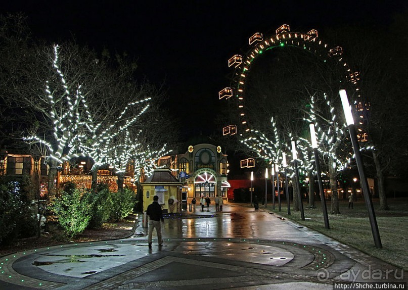 Альбом отзыва ""Спят усталые качельки, горки спят..." Парк Пратер зимой"