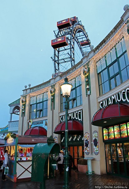 Альбом отзыва ""Спят усталые качельки, горки спят..." Парк Пратер зимой"