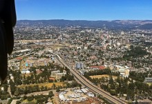 "Одеялом лоскутным на ней...городу 2000 лет, прожитых... "