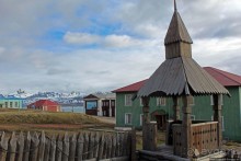 Деревянные церкви Руси... Часовня в Баренцбурге