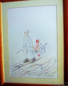 Оригинальные черногорские художества отеля "Mediteran"