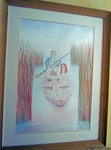 Оригинальные черногорские художества отеля "Mediteran"