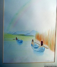 Оригинальные черногорские художества отеля "Mediteran"