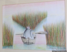 Оригинальные черногорские художества отеля "Mediteran"