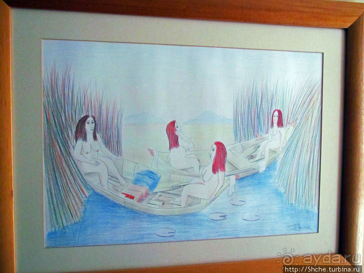 Оригинальные черногорские художества отеля "Mediteran"