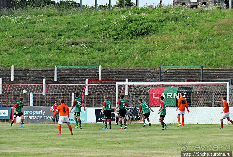 "Особенности местечкового футбола" Лига Европы в Белфасте