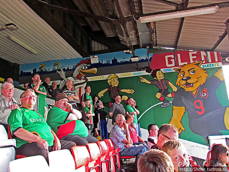 "Особенности местечкового футбола" Лига Европы в Белфасте