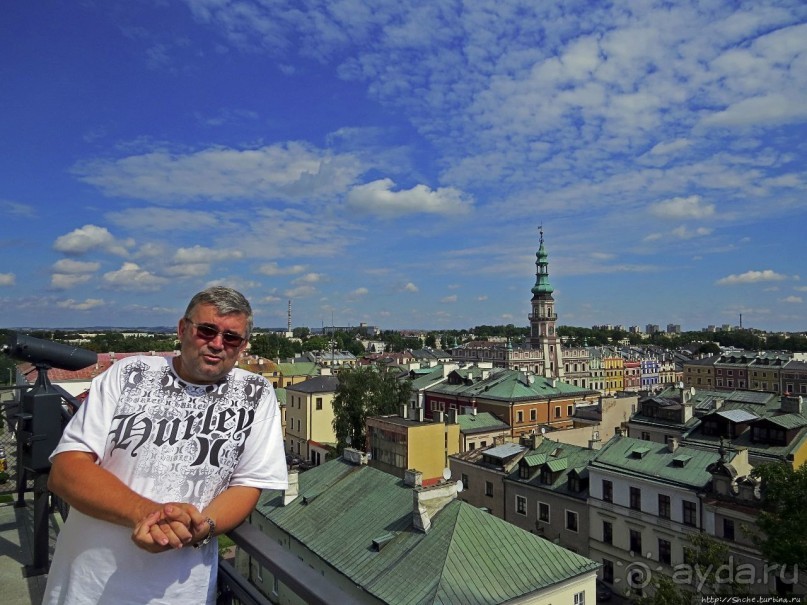 Мне сверху видно все... Взгляд на "идеальный город" Замосць