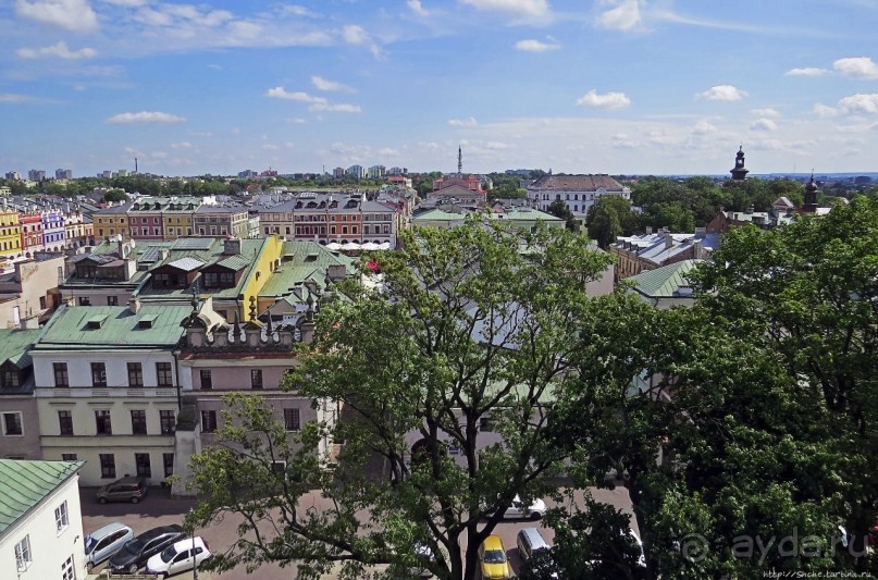 Мне сверху видно все... Взгляд на "идеальный город" Замосць