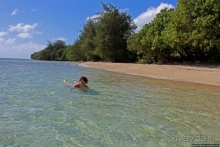 Благодатный залив на самом юге Гуама