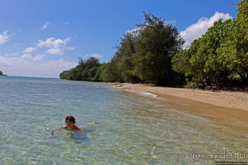 Благодатный залив на самом юге Гуама