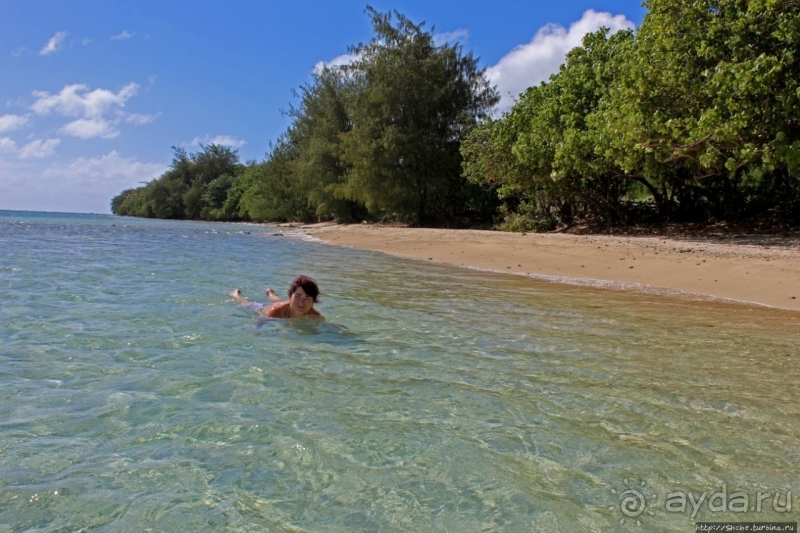 Благодатный залив на самом юге Гуама