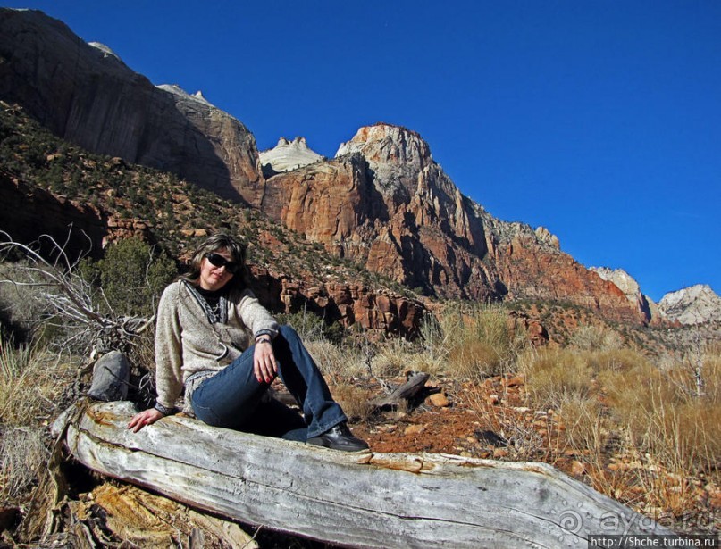Зион. "Сквозной" маршрут по Zion-Mount Carmel Highway