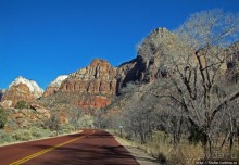 Зион. "Сквозной" маршрут по Zion-Mount Carmel Highway