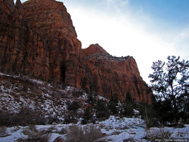 Зион. "Сквозной" маршрут по Zion-Mount Carmel Highway