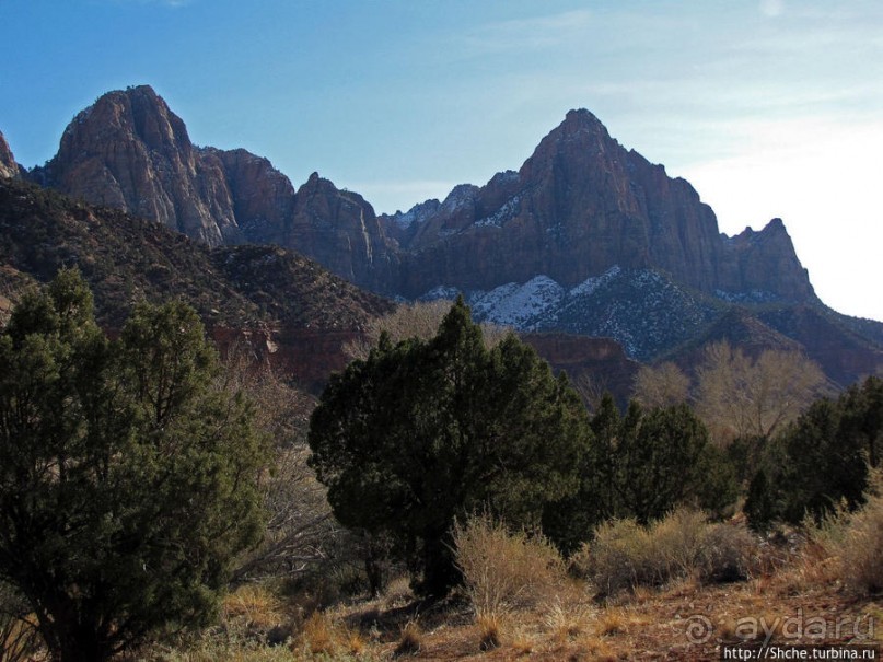 Зион. "Сквозной" маршрут по Zion-Mount Carmel Highway