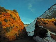 Зион. "Сквозной" маршрут по Zion-Mount Carmel Highway