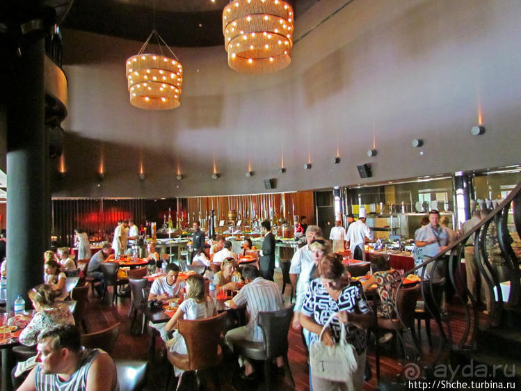 Обед в роскошном отеле "Интеркотиненталь"