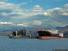 Предзимнее настроение Батумского порта