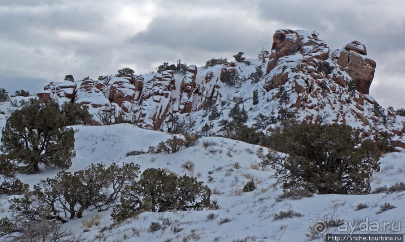 Ballanced Rock. Что еще можно увидеть не отходя от авто.