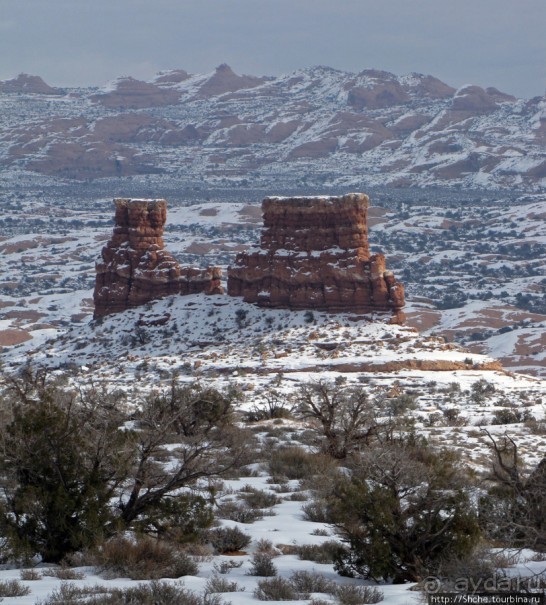 Ballanced Rock. Что еще можно увидеть не отходя от авто.