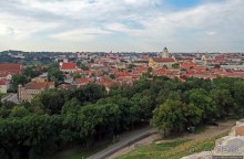 Лучшие панорамы Вильнюса с Замковой горы