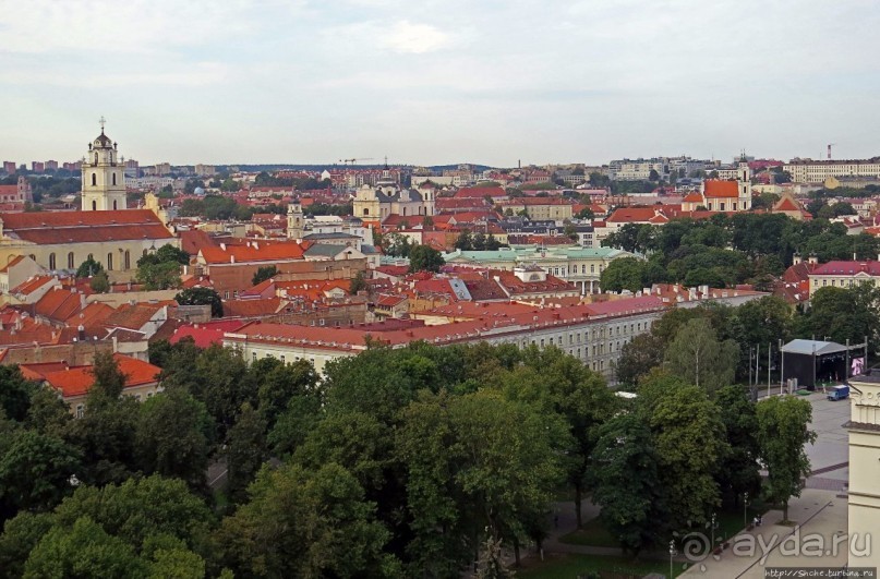 Лучшие панорамы Вильнюса с Замковой горы
