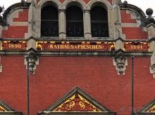 Неоренесансная ратуша Пишена, сейчас уже района Дрездена