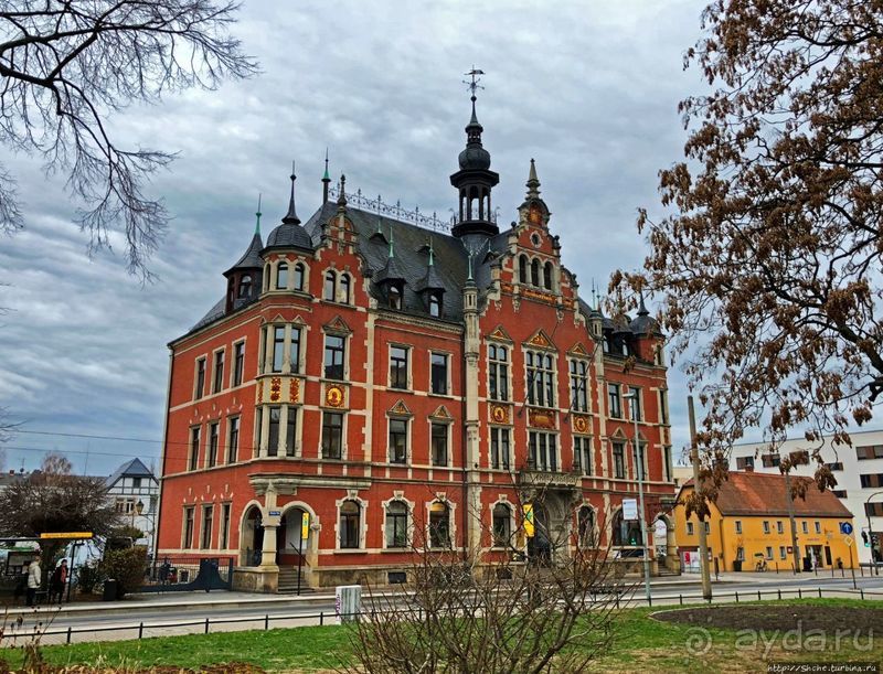 Неоренесансная ратуша Пишена, сейчас уже района Дрездена