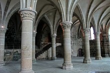 Аббатство св. Михаила — художественный и инженерный шедевр