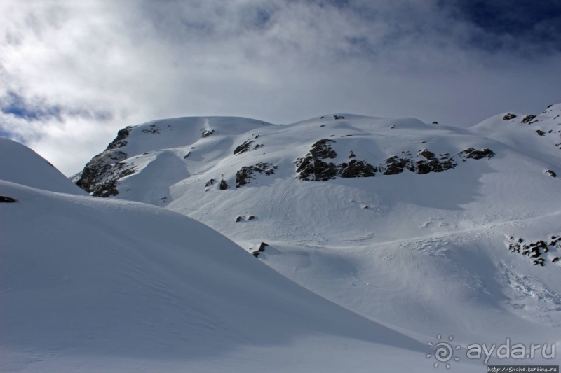 Ледник Франца-Иосифа, облет и высадка на вертолете