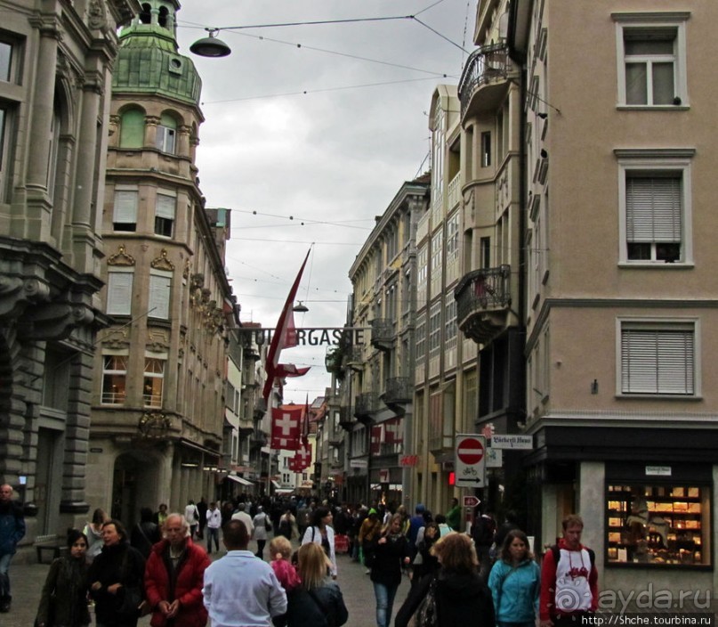 Санкт-Галлен - впечатления о городе... общие картинки