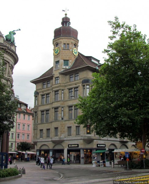 Санкт-Галлен - впечатления о городе... общие картинки