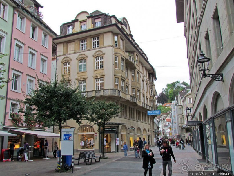 Санкт-Галлен - впечатления о городе... общие картинки